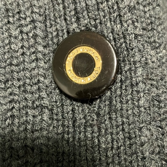 Tory Burch Gray 100% Merino Wool Sweater Vest - Picture 4 of 6